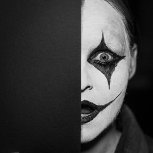 Halloween-sminkning-clown