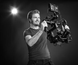 Yrkesporträtt filmare av fotograf Helena Berzelius